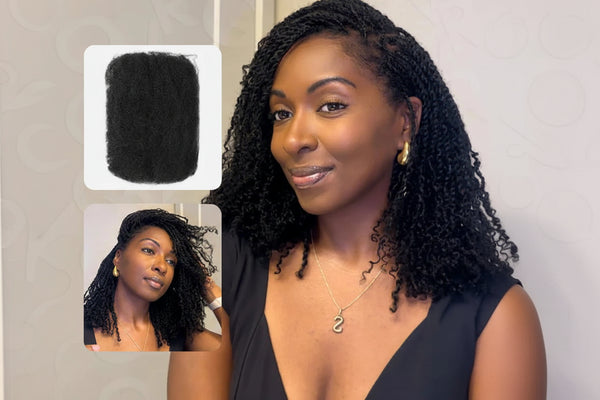 Natural Afro Kinky Hair Extensions